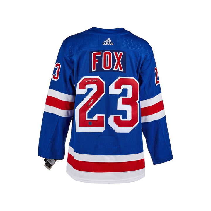 Chandail Officiel Autographié Adidas - Adam Fox