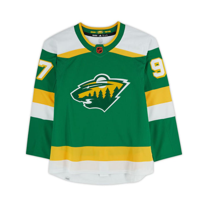 Chandail Officiel Autographié Adidas Retro - Kirill Kaprizov