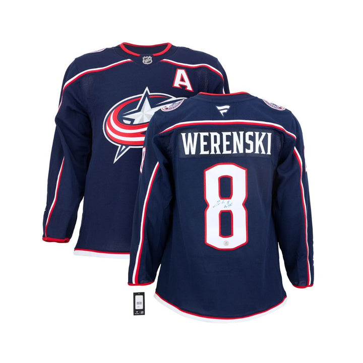 Chandail Officiel Autographié Fanatics - Zach Werenski