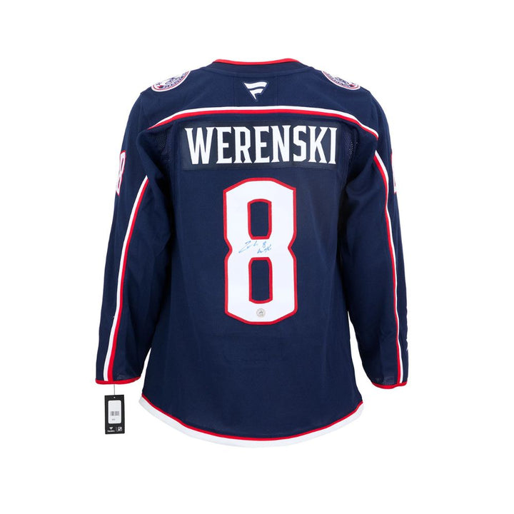 Chandail Officiel Autographié Fanatics - Zach Werenski