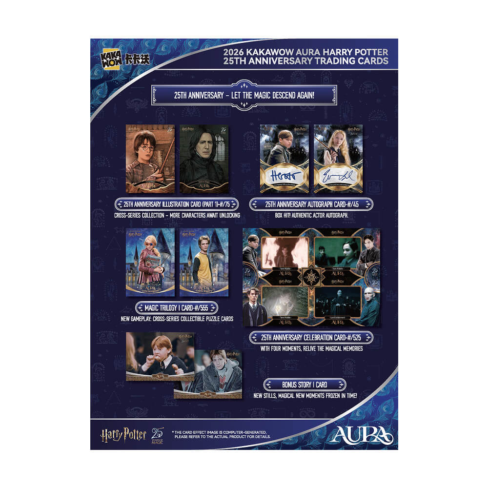 Harry Potter Collectible Cards - 25th Anniversary - Hobby Box