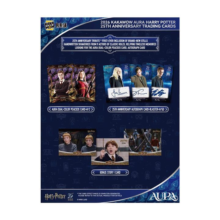Harry Potter Collectible Cards - 25th Anniversary - Blaster Box