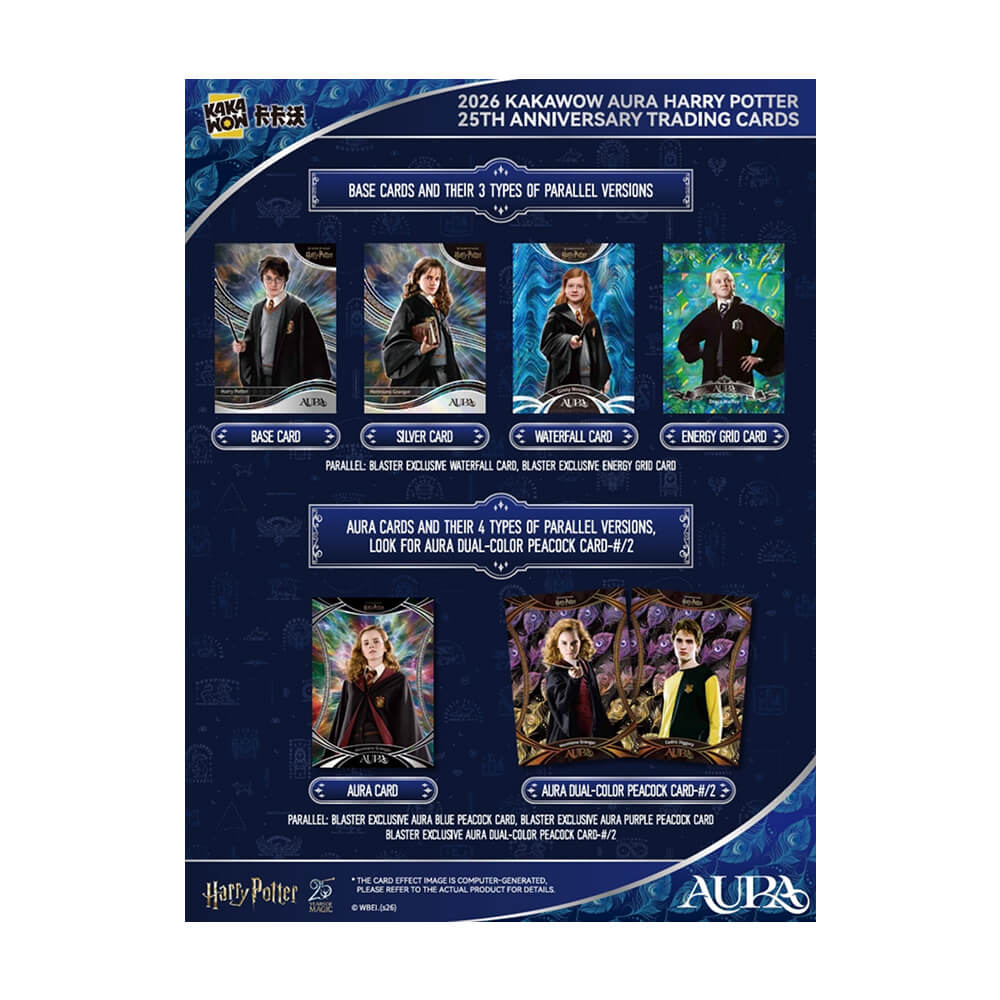 Harry Potter Collectible Cards - 25th Anniversary - Blaster Box