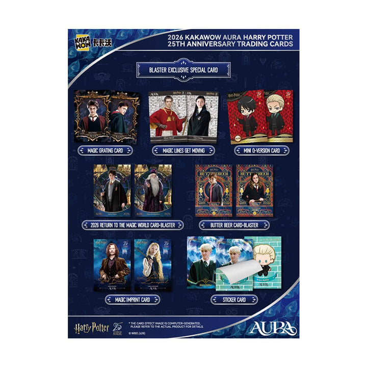Harry Potter Collectible Cards - 25th Anniversary - Blaster Box