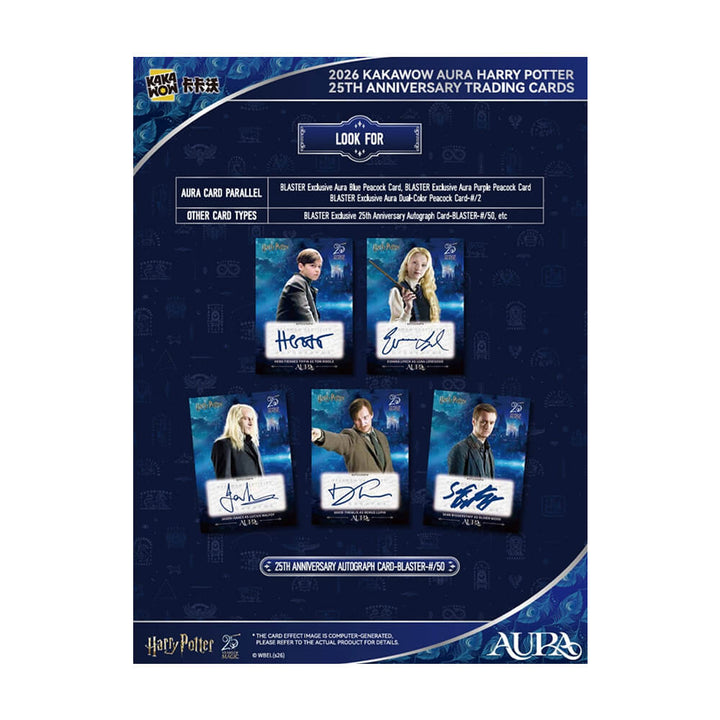 Harry Potter Collectible Cards - 25th Anniversary - Blaster Box