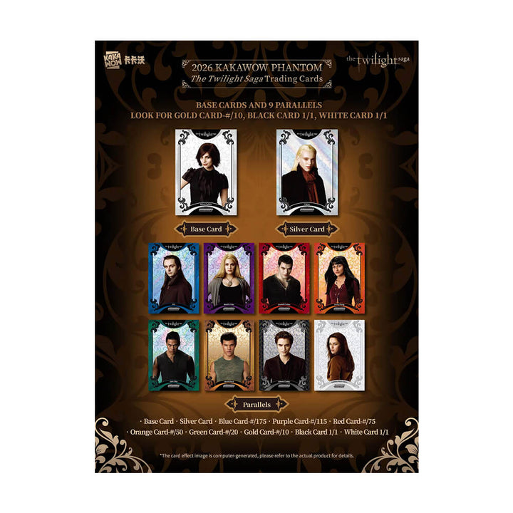 2026 Kakawow Phantom - The Twilight Saga Trading Cards - Hobby Box