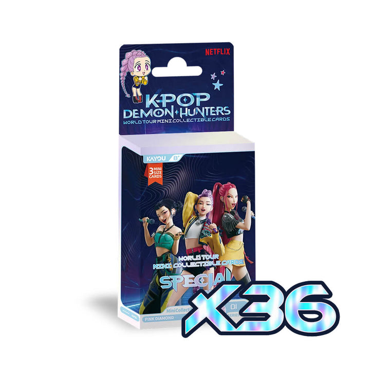 KPOP Demon Hunters - Collectible Trading Cards - Special Mini Edition