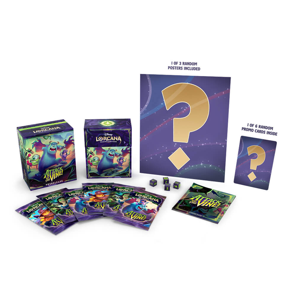 Disney Lorcana - Set 13 - Attack of the Vine! Prerelease Pack