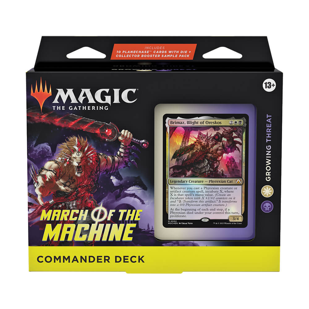 MTG - March of the Machine - English Commande Deck - Growing Threat