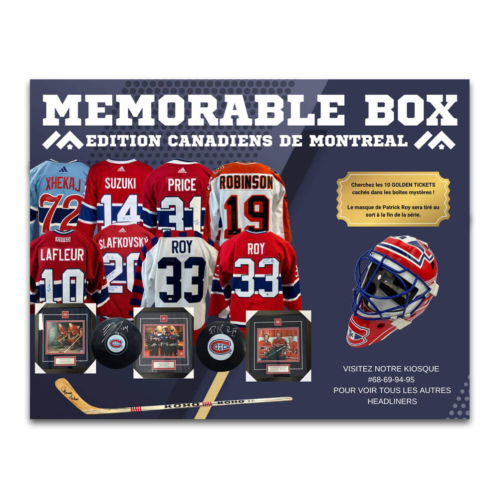 Memorable Box - Édition Canadiens de Montréal