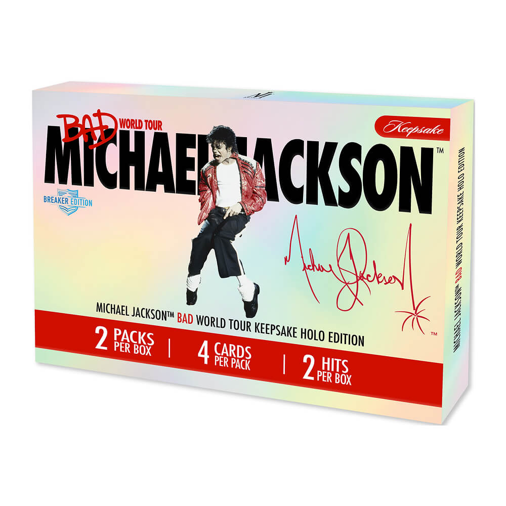 KEEPSAKE - MICHAEL JACKSON BAD WORLD TOUR Holo Edition - Breaker Case