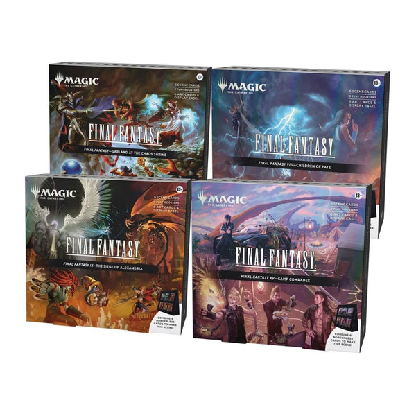 FINAL FANTASY MAGIC 4パックセット MTG - Final Fantasy - English Scene Box - Set of 4