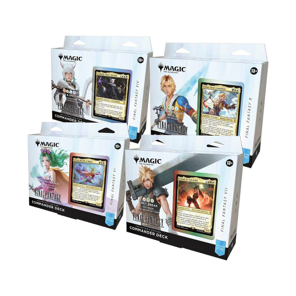 MTG - Final Fantasy - Collector Commander Deck English - Set of 4