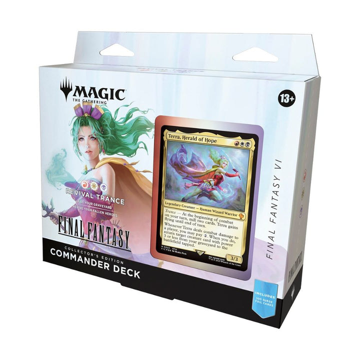 MTG - Final Fantasy - Collector Commander Deck Anglais - Ensemble de 4