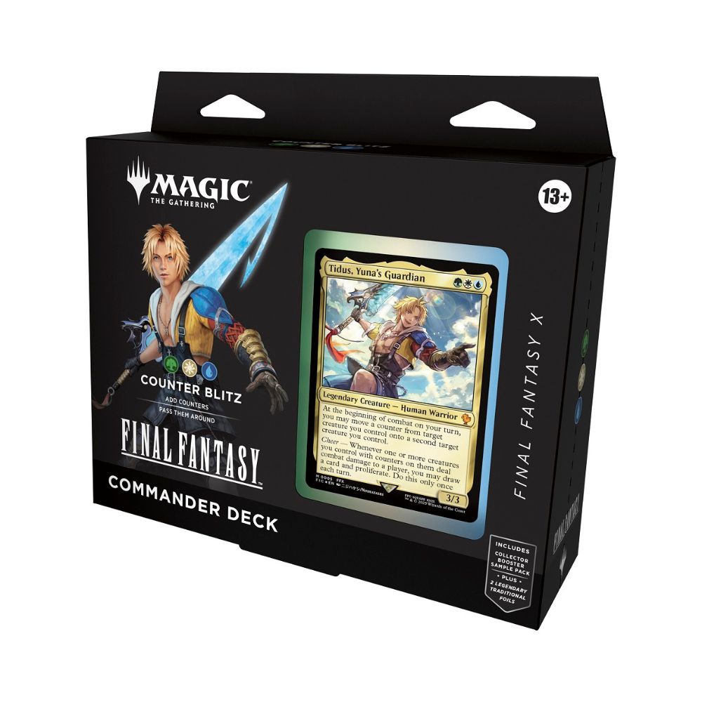 MTG - Final Fantasy - Commander Deck Anglais - Ensemble de 4