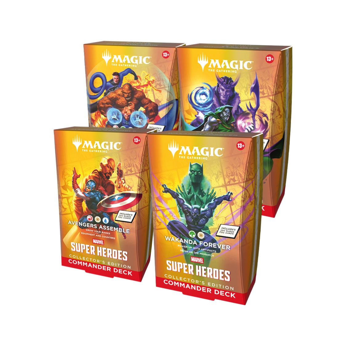 MTG - Marvel Super Heroes - English Collectors Commander Decks