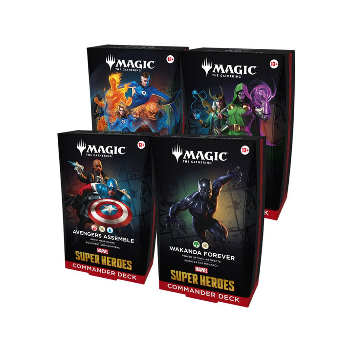 MTG - Marvel Super Heroes - English Commander Decks