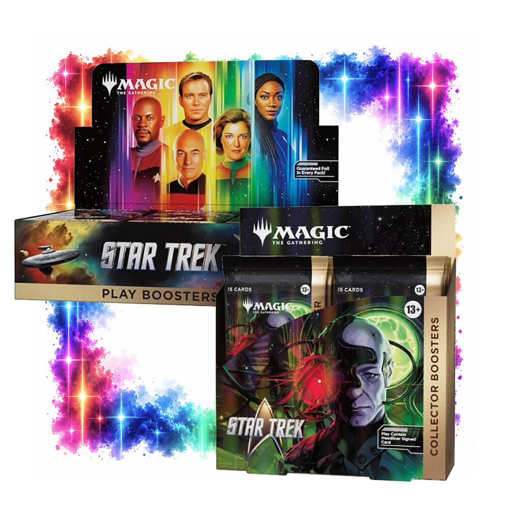 MTG - Star Trek - English Play Booster Box + English Collector Booster Box