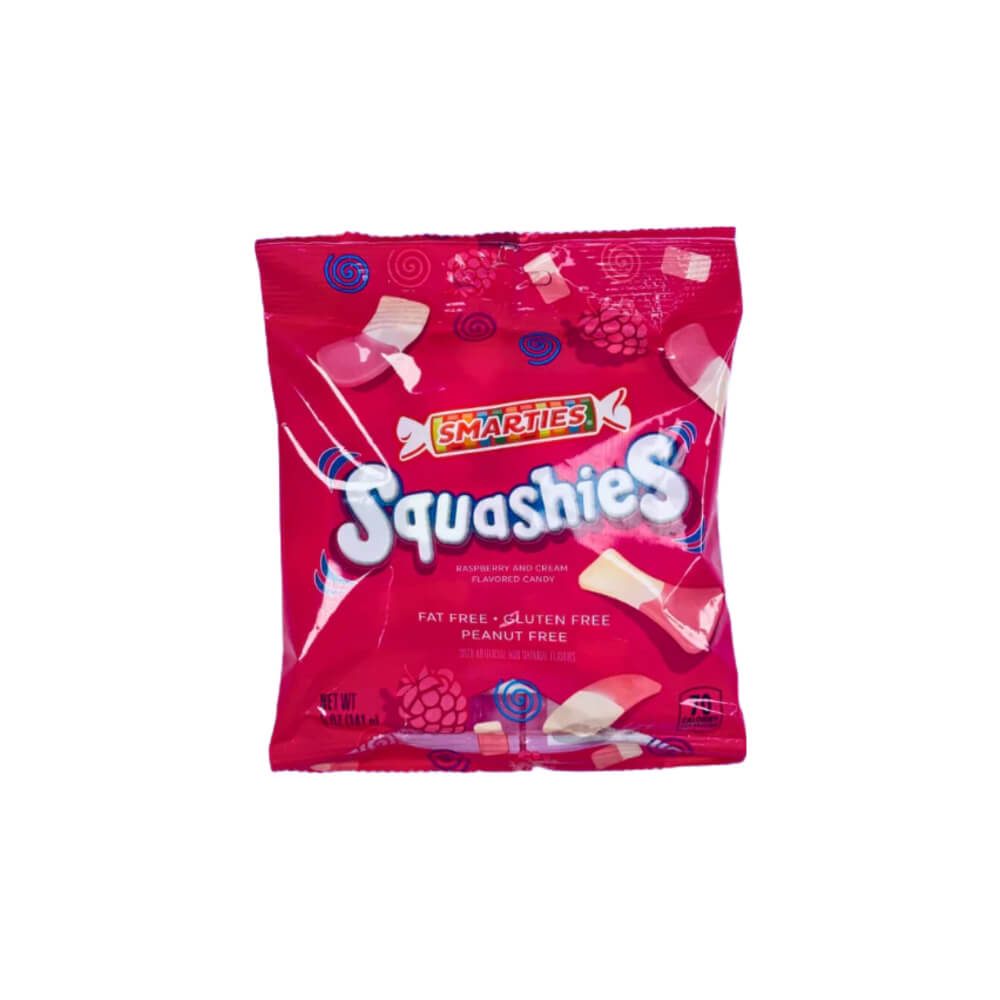 Smarties Squashies Raspberry and Cream Flavour