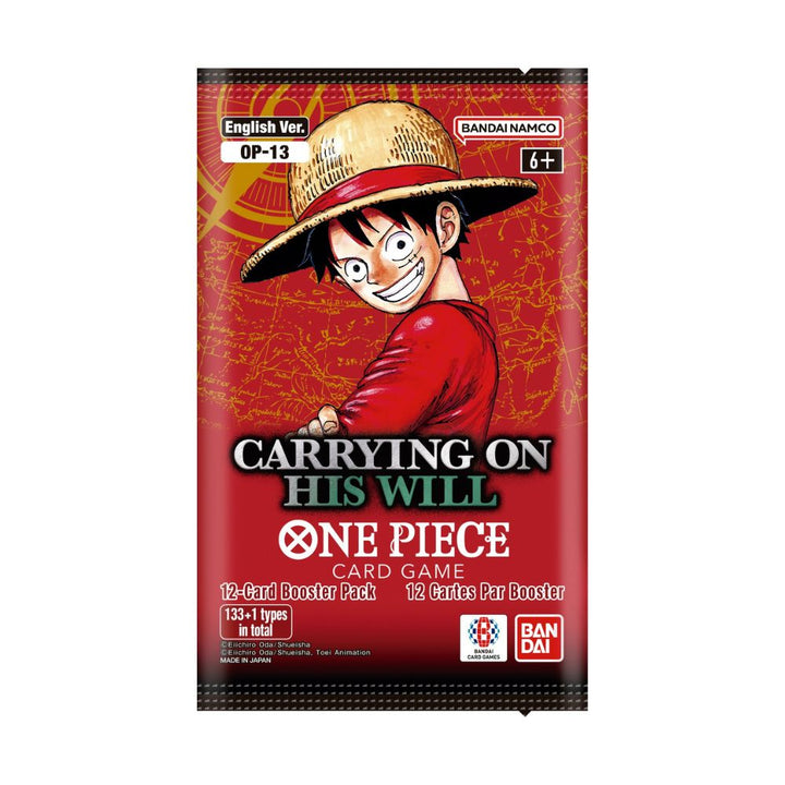 One Piece CG - OP13 - Carrying On His Will Booster Box