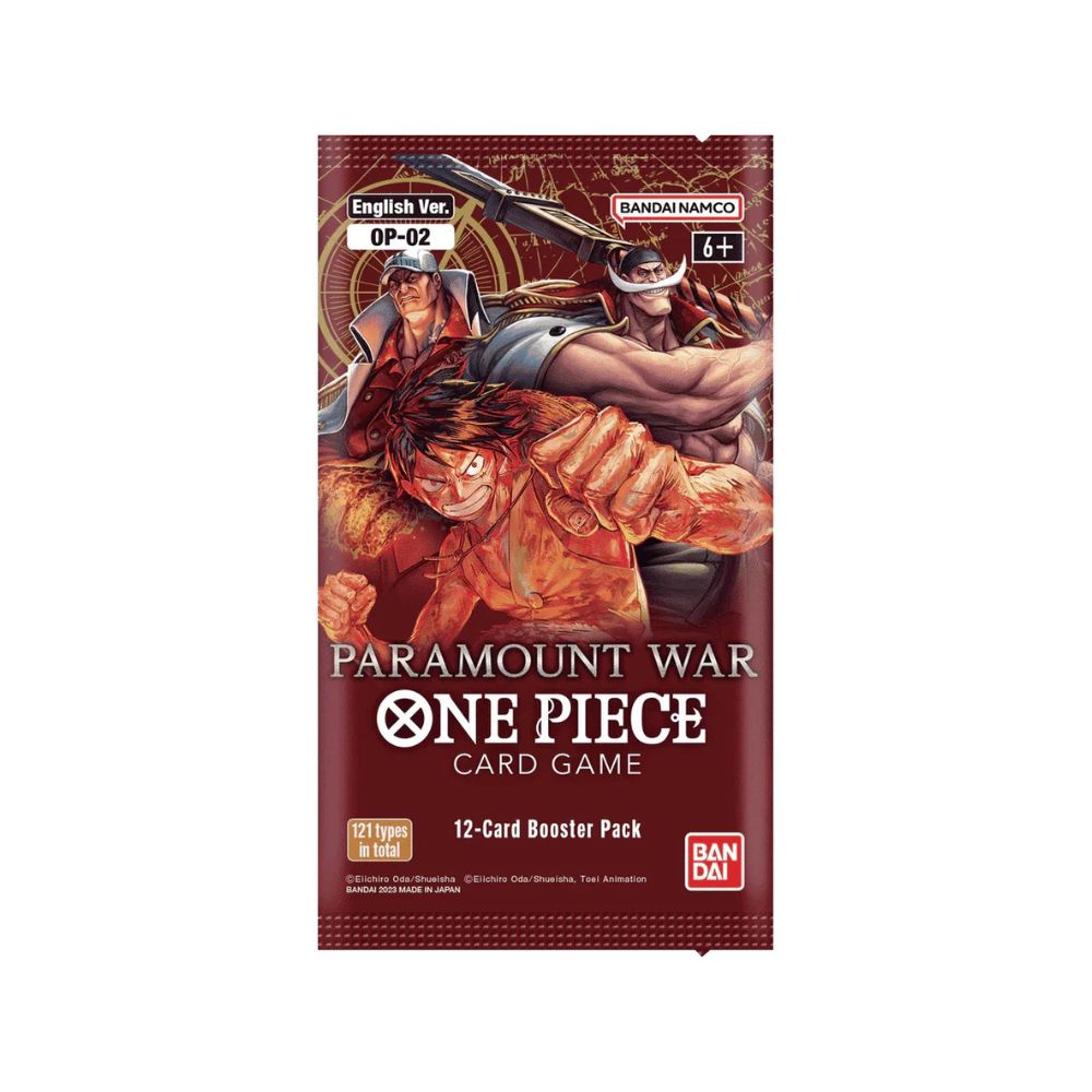 One Piece CG - OP02 - Paramount War Booster Box One Piece CG - OP02 - Paramount War Booster Box
