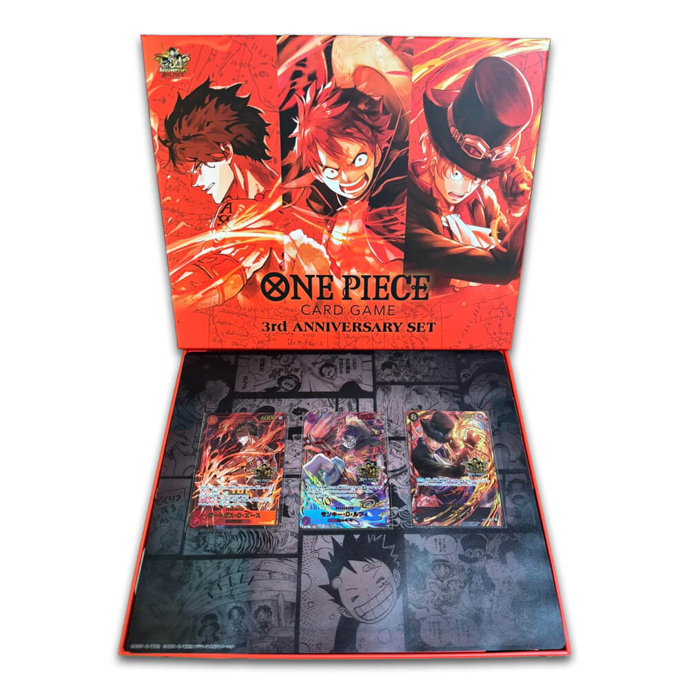 one piece card game japanese 3rd anniversary set One Piece CG