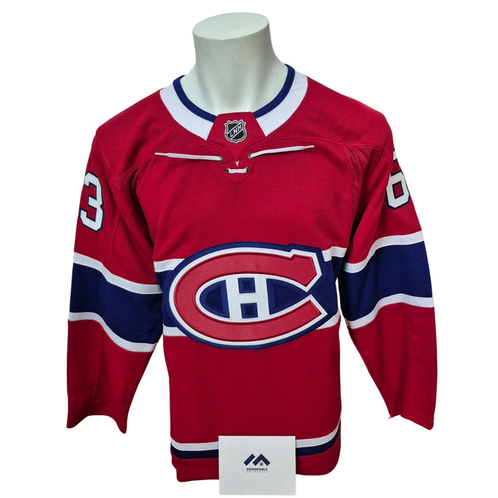 Chandail Officiel Autographié Fanatics Premium - Florian Xhekaj rouge