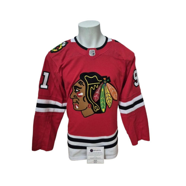 Chandail Officiel Autographié Adidas rookie - Frank Nazar rouge