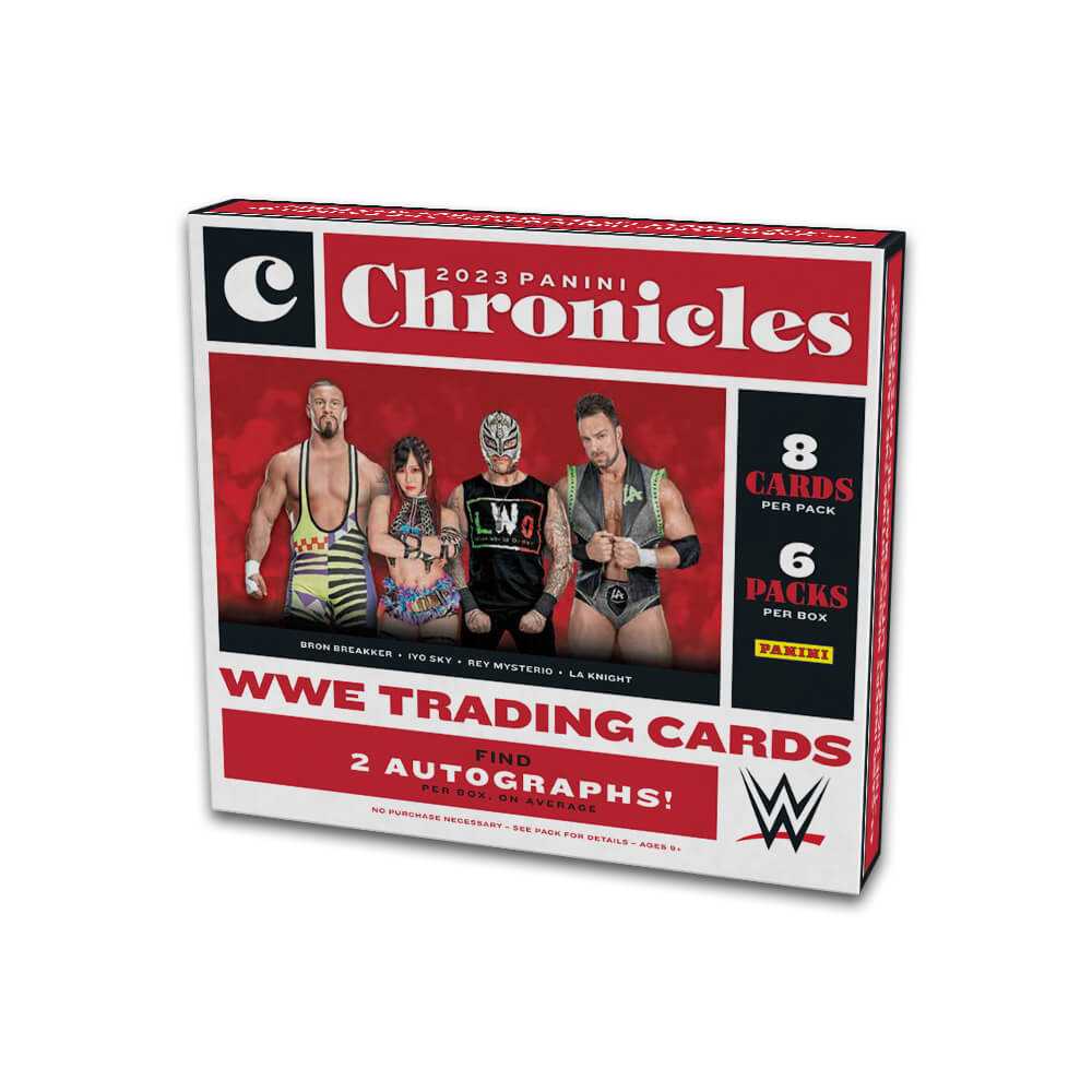 Boîte De 24 Pochettes Panini WWE ADRENALYN 2024 - 144 Cartes à Collectionner - Cartes Technician, Powerhouse, Mic Drop