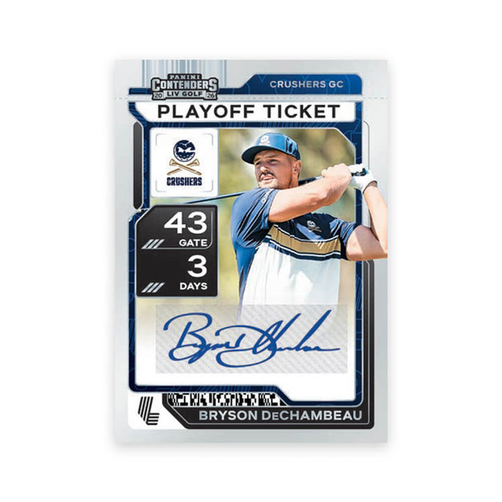2026 Panini Contenders LIV Golf Hobby Box