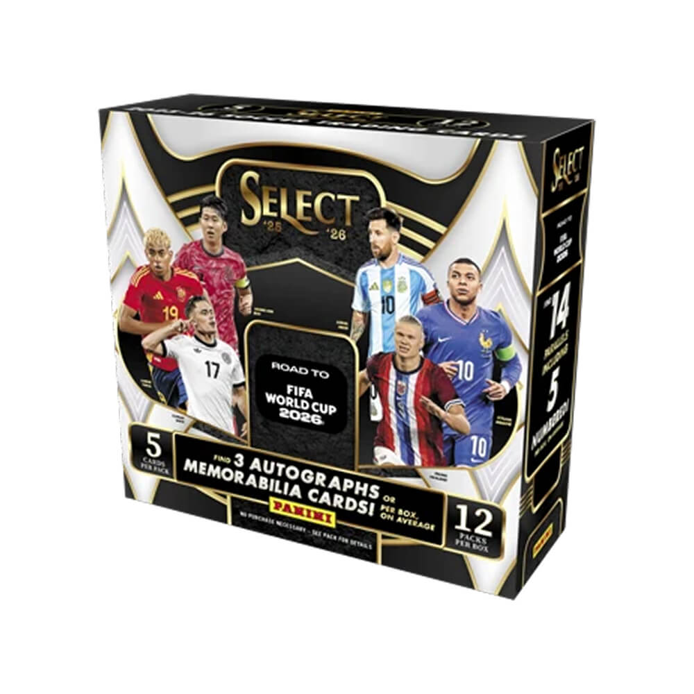 2025-26 Panini Select Road To FIFA World Cup 2026 Soccer Hobby Box