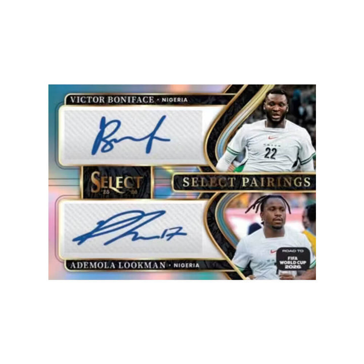 2025-26 Panini Select Road To FIFA World Cup 2026 Soccer Hobby International Box