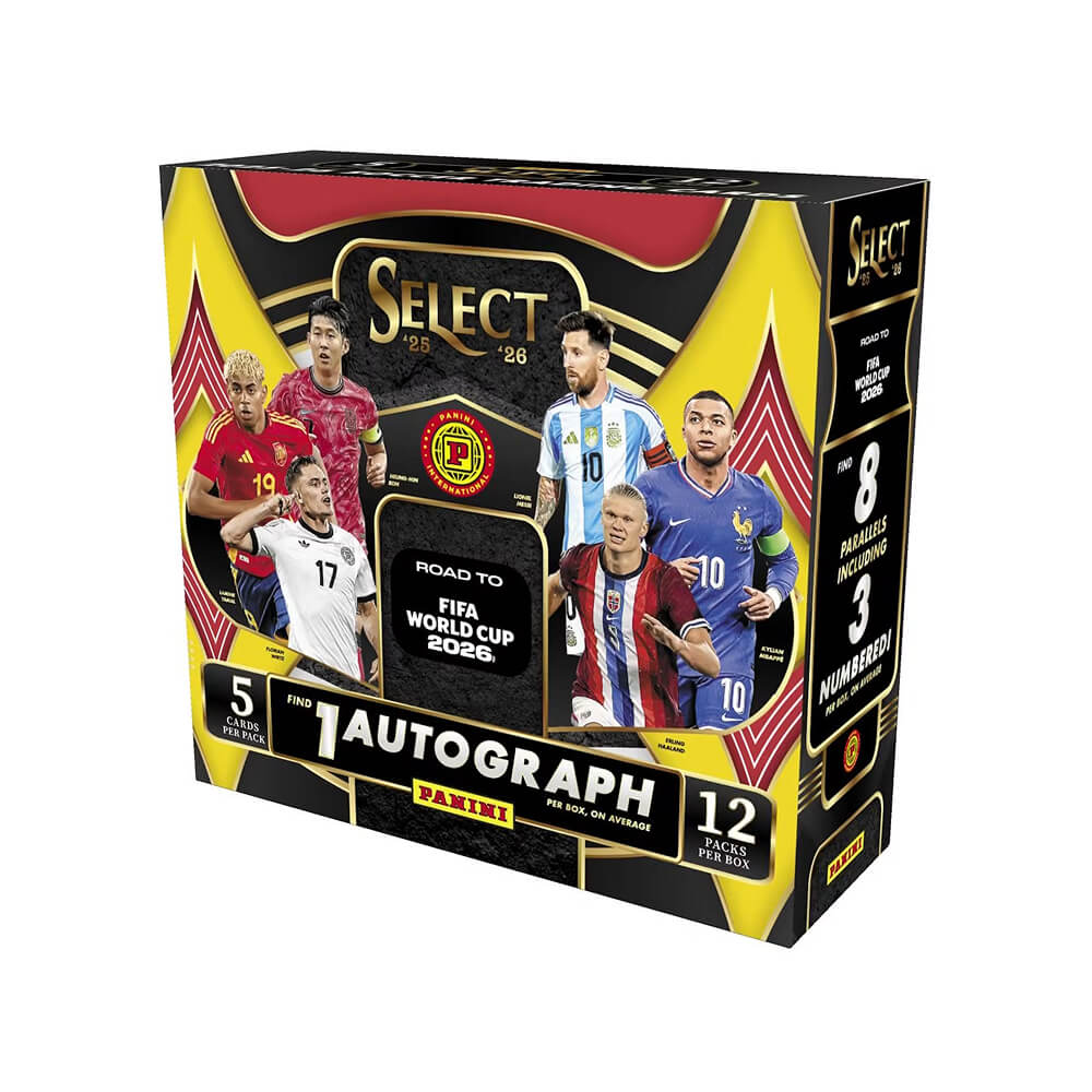 2025-26 Panini Select Road To FIFA World Cup 2026 Soccer Hobby International Box
