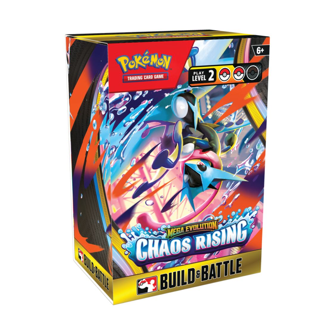 Pokemon Box Build Pokémon - Mega Evolution Chaos Rising - Build & Battle Box