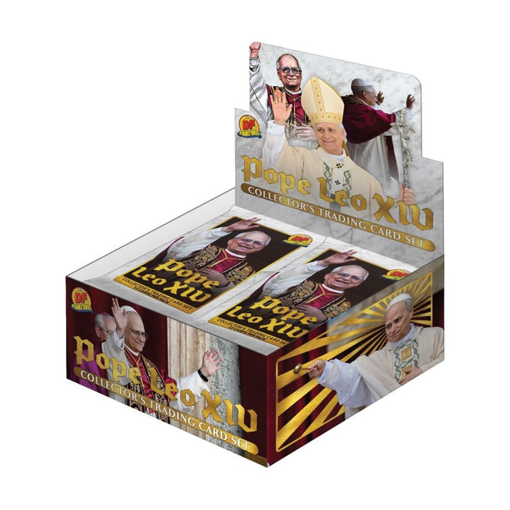 Pope Leo XIV Collector's Trading Card Set Hobby Box