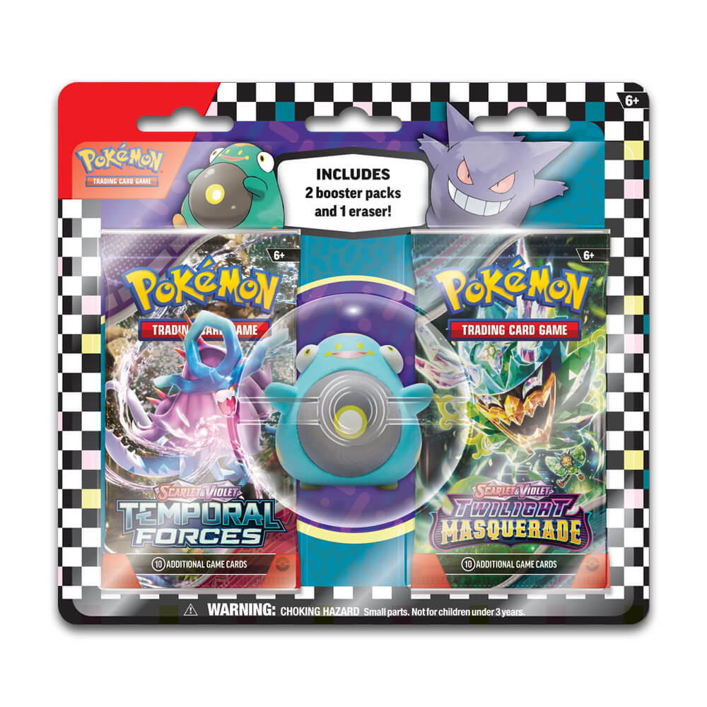 Pokémon Back to School Eraser Blister 2024