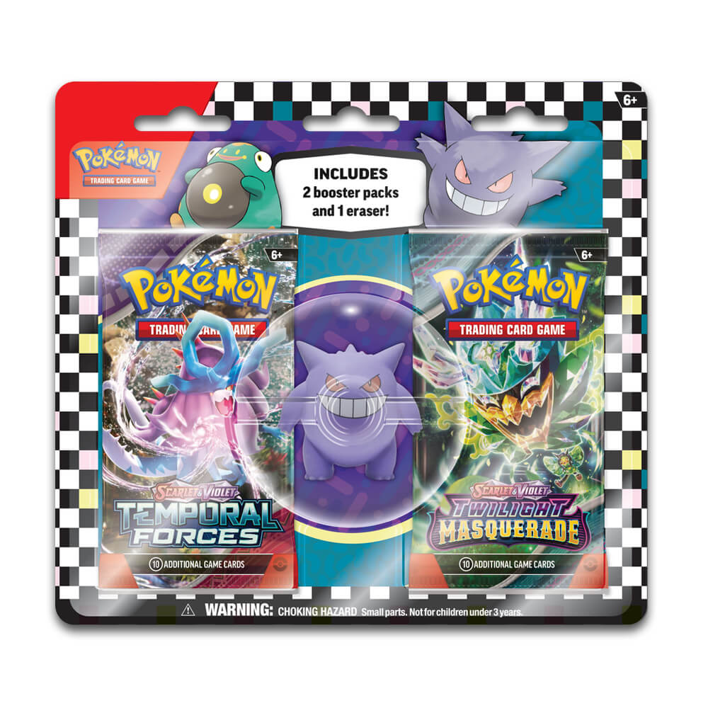 Pokémon Back to School Eraser Blister 2024