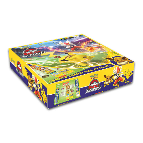 pokemon trading card game battle academy board game TCG - Tabletop (Includes 60 Cards) New Sealed switch decks to play Eevee against Cinderella or Pikachu Pokmon Battle Academy 2022