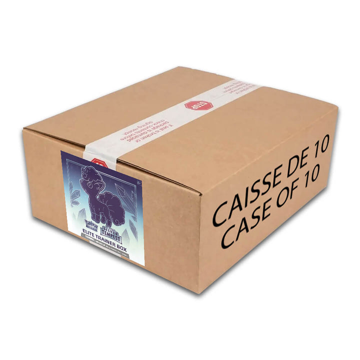 Pokémon Sword & Shield Silver Tempest Elite Trainer Box - Caisse Scellée de 10
