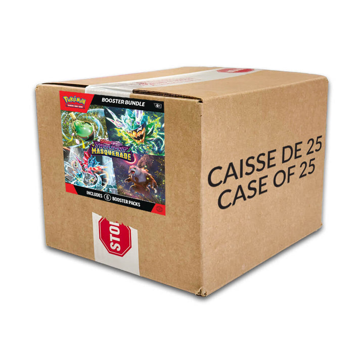Pokémon Scarlet & Violet Twilight Masquerade Booster Bundle - Case Sealed 25