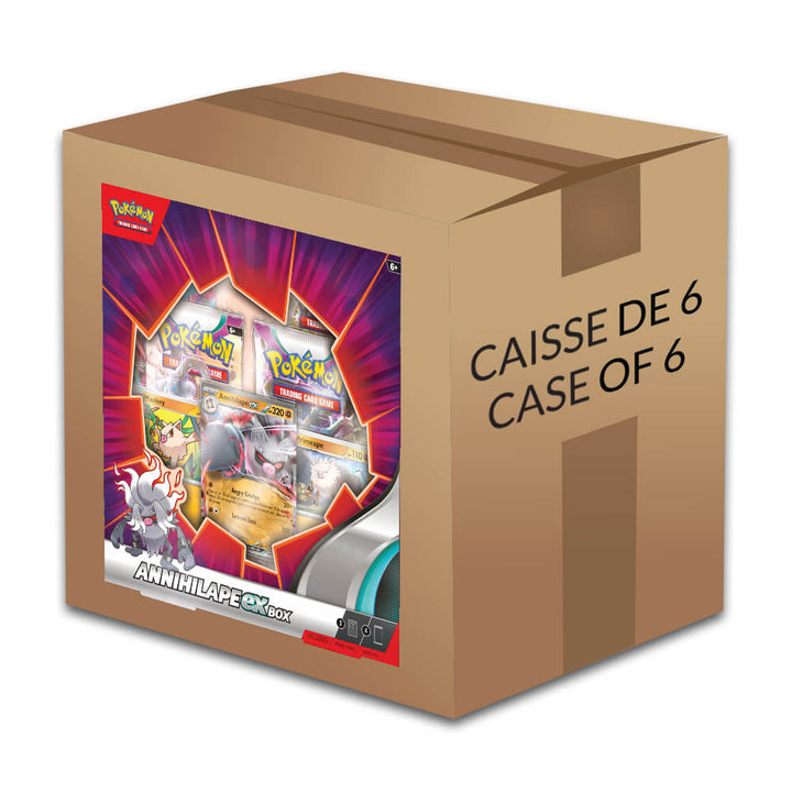 Pokémon Annihilape EX Box - Sealed Case of 6