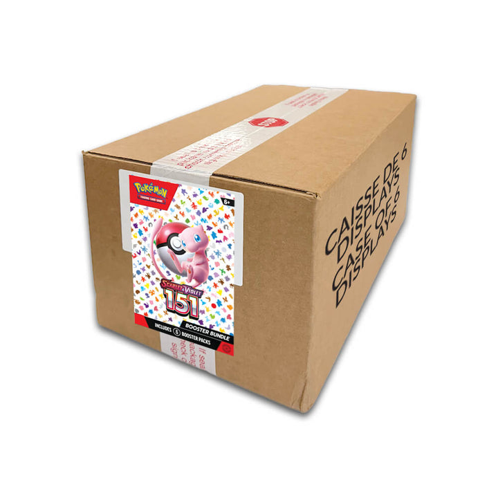 Pokémon Scarlet & Violet 151 Booster Bundle Display - Sealed Case