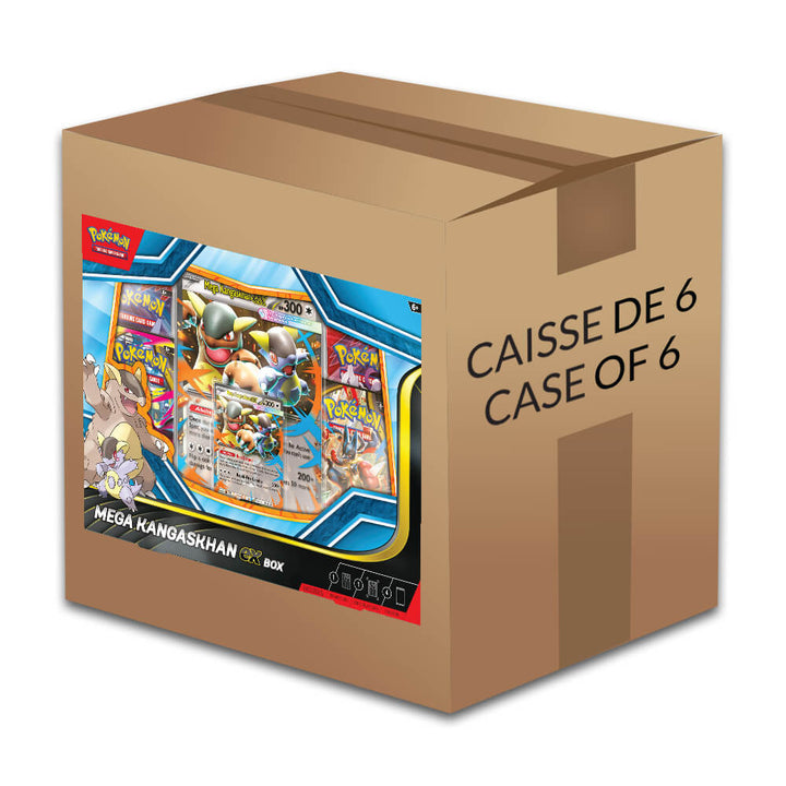 Pokémon Mega Kangaskhan Ex Box - Caisse Scellée de 6