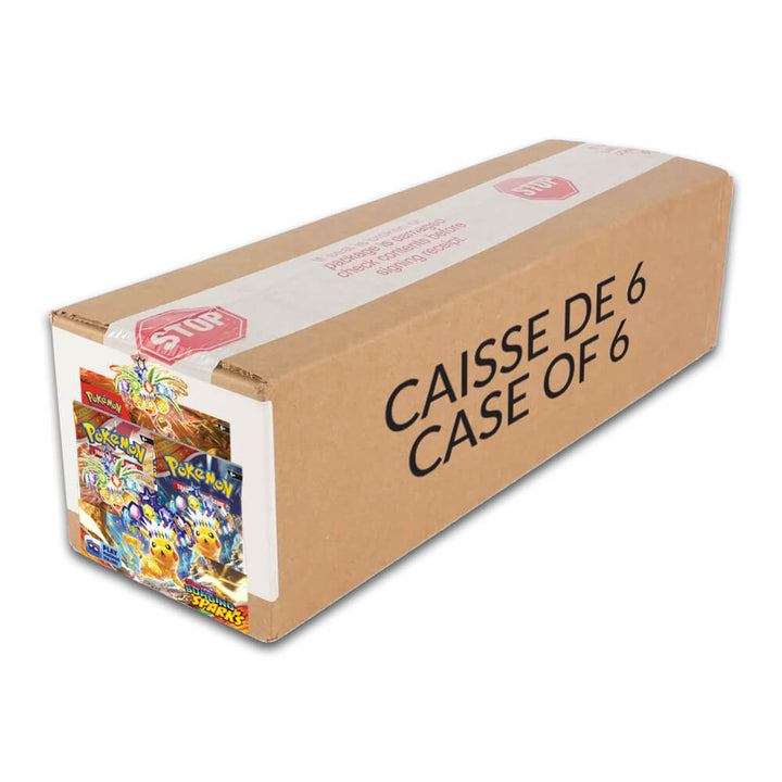 Pokémon Scarlet & Violet Surging Sparks Booster Box - Sealed Case of 6