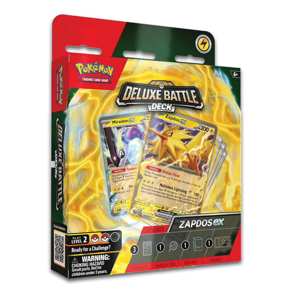 Pokémon Deluxe Battle Deck Zapdos EX