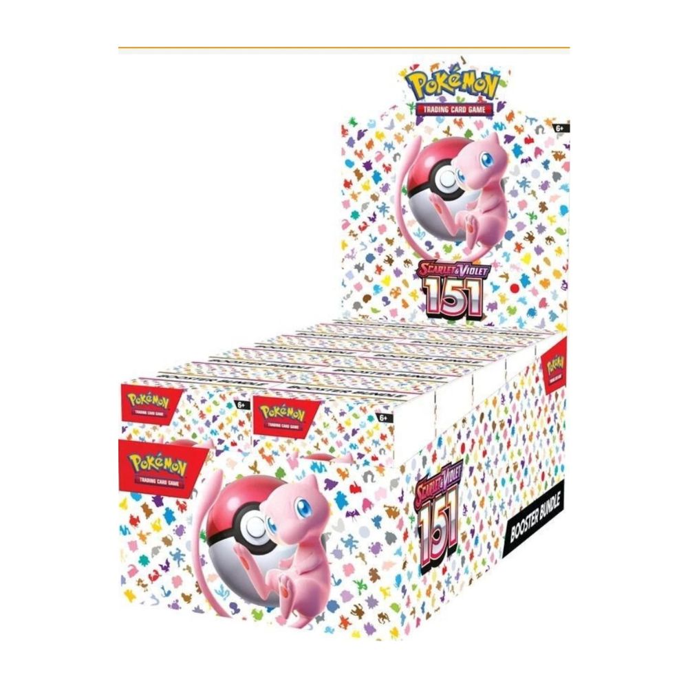 Pokmon Scarlet & Violet 151 Booster Bundle Display - Sealed Case Pokmon Scarlet & Violet 151 Booster Bundle Display - Sealed Case