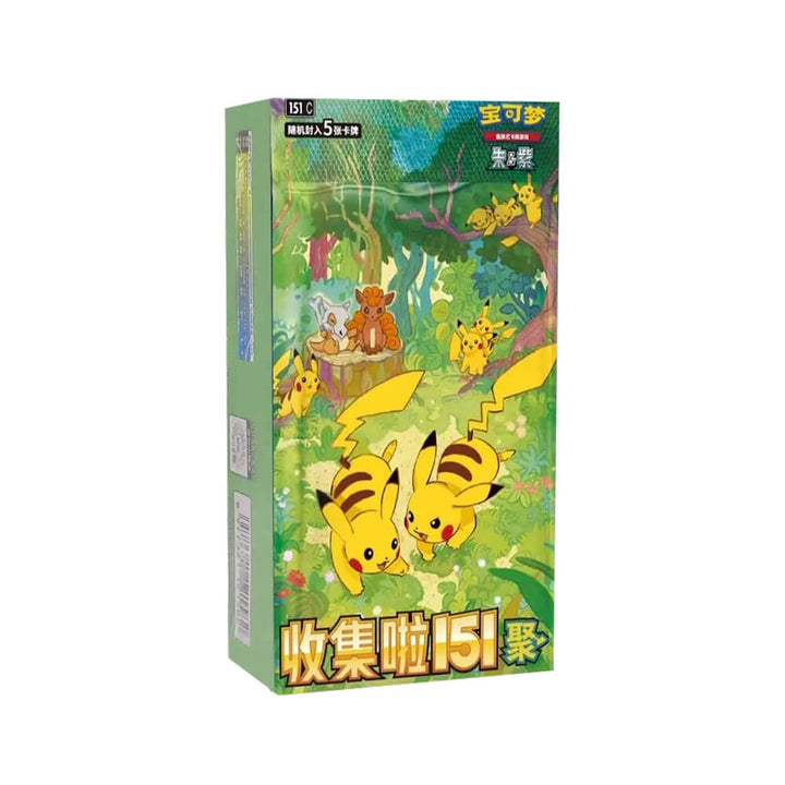 Pokémon - Collect 151: Gathering - Slim Booster Box (Chinese)