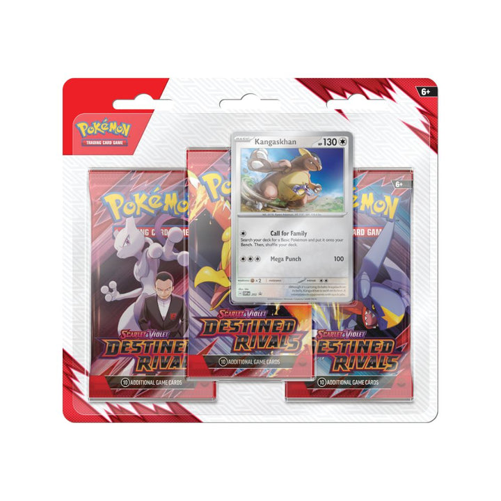 Pokémon Scarlet & Violet Destined Rivals 3 Pack Blister