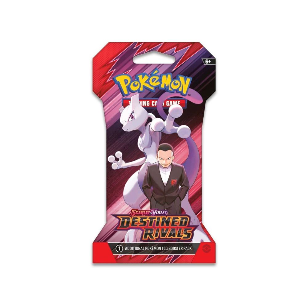 Pokemon Scarlet & Violet Destined Rivals Sleeved Booster Pack Pokemon Scarlet & Violet Destined Rivals Sleeved Booster Pack