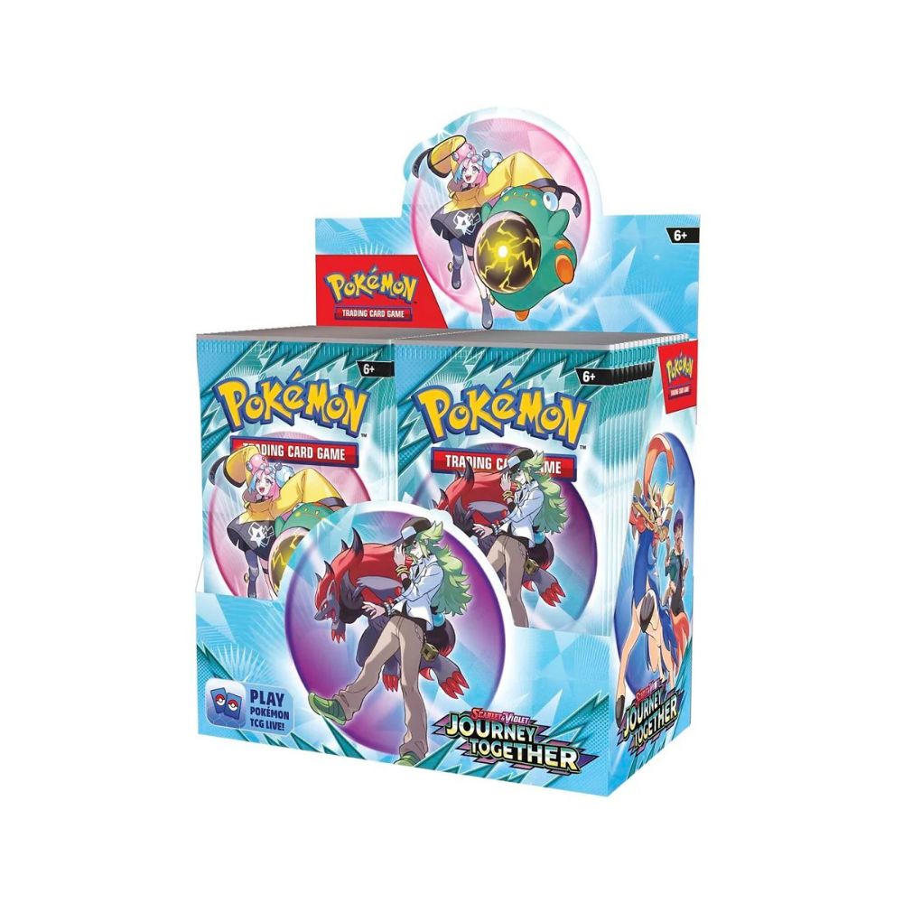 Pokmon Scarlet & Violet Journey Together Booster Box - Sealed Case of 6 Pokmon Scarlet & Violet Journey Together Booster Box - Sealed Case of 6